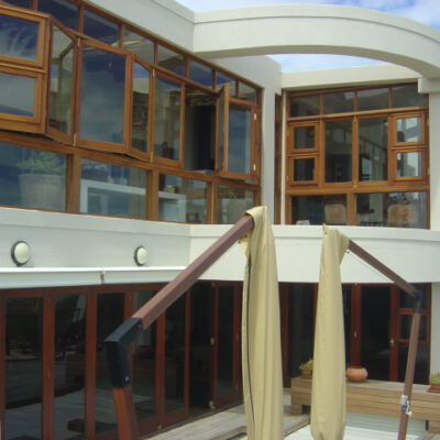 Wooden Folding Window Doors